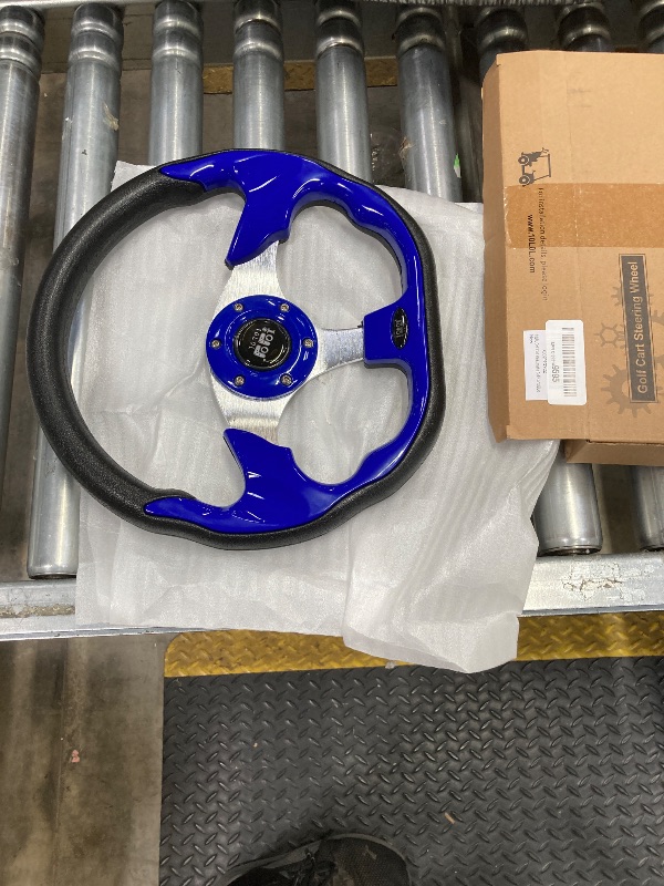 Photo 1 of 10L0L Golf Cart Steering Wheel for Yamaha, EZGO TXT/RXV/Valor, Club Car DS/Precedent/Onward/Tempo Golf Carts