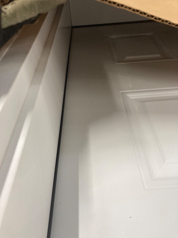 Photo 1 of National Door Company, Steel, Primed, Left-Hand Inswing, No Glass, 6-Panel, Single Prehung Front Door, 32" x 80"