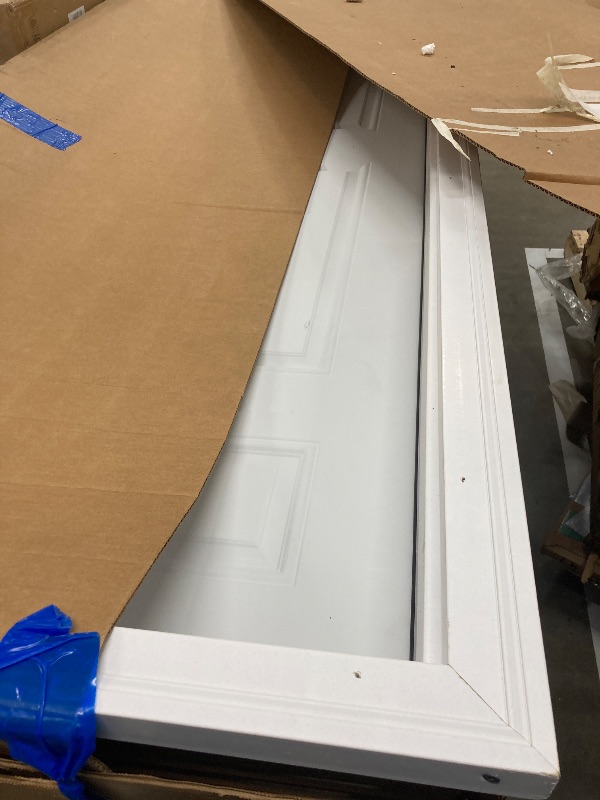 Photo 1 of National Door Company, Steel, Primed, Left-Hand Inswing, No Glass, 6-Panel, Single Prehung Front Door, 32" x 80"