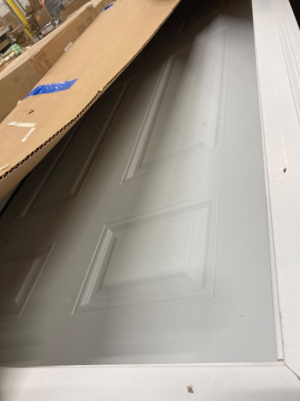 Photo 1 of National Door Company, Steel, Primed, Left-Hand Inswing, No Glass, 6-Panel, Single Prehung Front Door, 32" x 80"