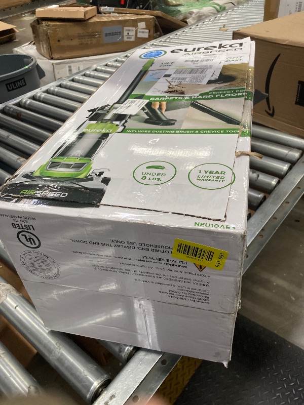 Photo 1 of ****very used****Eureka Airspeed Ultra-Lightweight Compact Bagless Upright Vacuum Cleaner, NEU10AE4, Green
