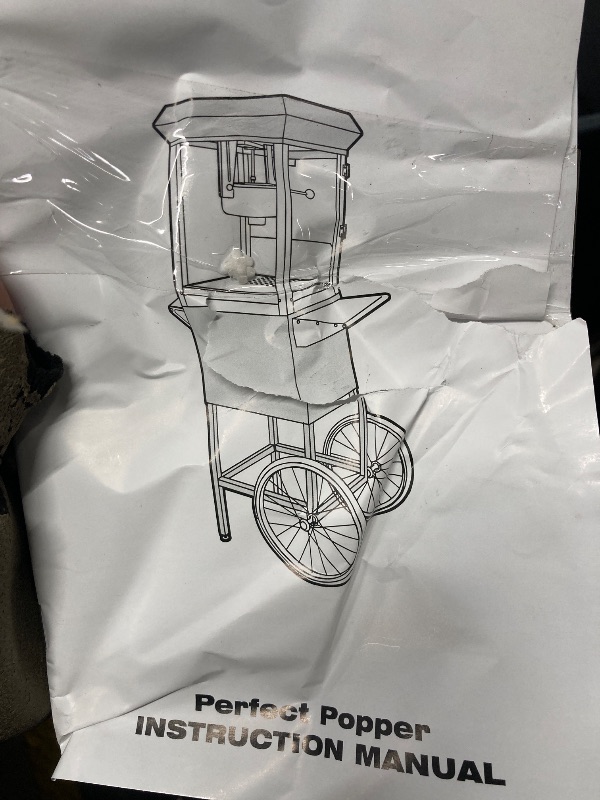 Photo 1 of ***MISSING PARTS ***********popper popcorn machine