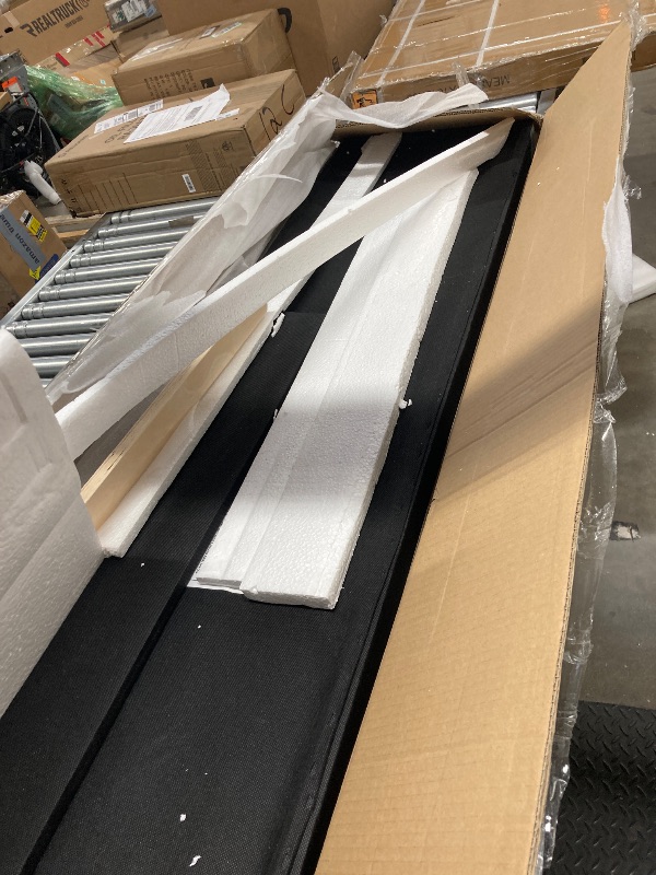 Photo 1 of ***** MISSING PARTS****Bellemave Full daybed with Trundle, Sofa Bed Full, Day Bed with Trundle for Adults, Kids, daybeds for Living Room, Tufted, Gray(Mattress not Included)