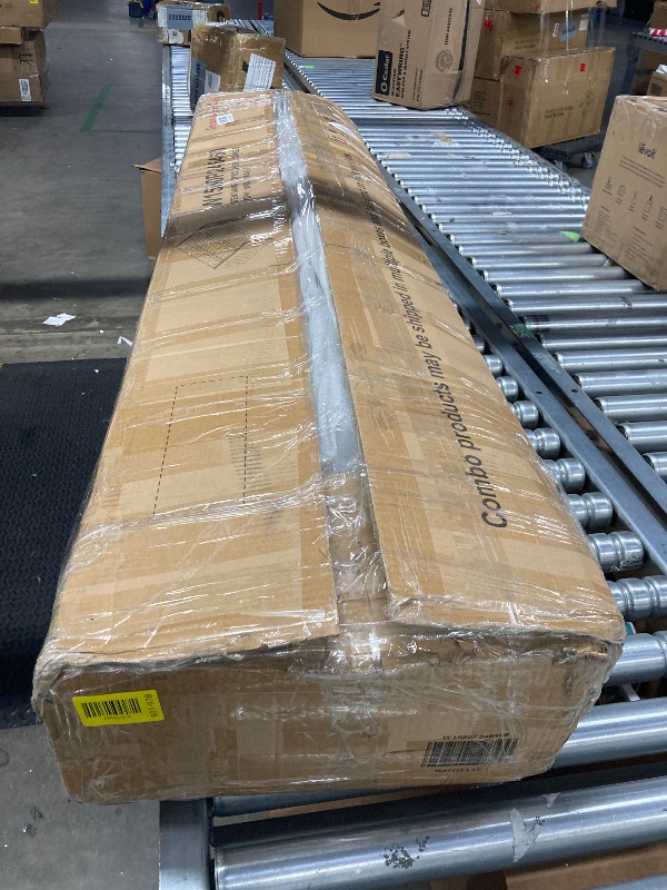 Photo 1 of ***** MISSING PARTS****Bellemave Full daybed with Trundle, Sofa Bed Full, Day Bed with Trundle for Adults, Kids, daybeds for Living Room, Tufted, Gray(Mattress not Included)