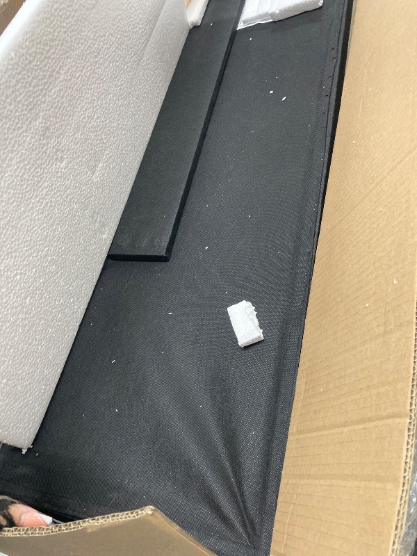 Photo 1 of ***** MISSING PARTS****Bellemave Full daybed with Trundle, Sofa Bed Full, Day Bed with Trundle for Adults, Kids, daybeds for Living Room, Tufted, Gray(Mattress not Included)