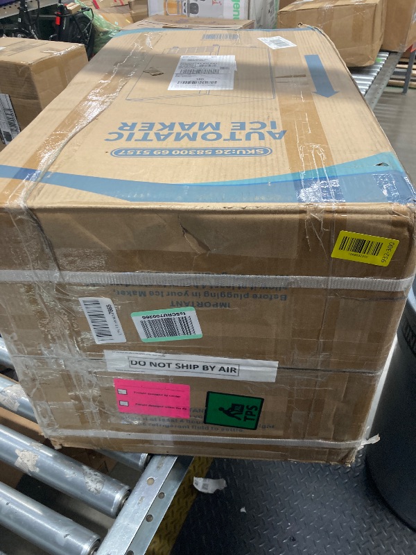 Photo 1 of Electactic Nugget Ice Maker Machine, Under Counter Ice Machine,Stainless Steel Built-in Freestanding Ice Maker,66Lbs/Day,LCD Panel/Self-Clean/24H Timer,for Home Kitchen Office Bar Party