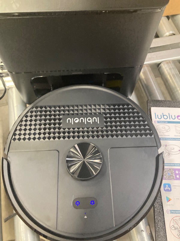 Photo 1 of **USED**Lubluelu Robot Vacuum and Mop Combo, 5500Pa Robot Vacuum Cleaner with LDS9.0 LiDAR Navigation, Self-Empties for 60 Days, No-Go Zones, WiFi/App/Alexa Control, Ideal for Hard Floors, Carpet (SL68 Plus)