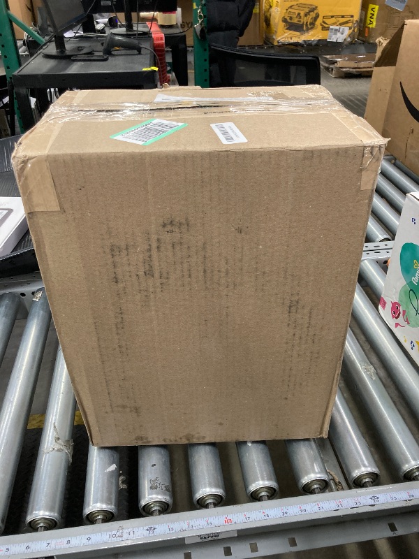 Photo 1 of **MISSING HARDWARE**FURWOO Round Rolling Stool Height Adjustable Stool with Wheels for Spa Salon Massage Black