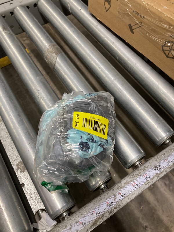 Photo 1 of *USE*Terriboo Newborn Baby Boy Long Sleeve Sleeper Gown with Mittens Knotted Gown Coming Home Outfit Nightgown Hat Set 2 Pieces (Blue and Green, 0-3 month)