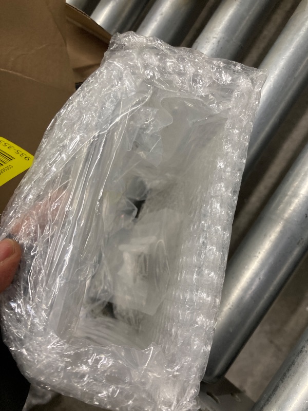 Photo 1 of **USED MISSING PARTS**FEMELI 2 PCS 6" Acrylic Floating Shelves, Clear Shelf for Display, Plant, Perfume, Book in Bedroom Living Room Office, 5mm Thick Wall-Mounted Acrylic Shelves for Wall