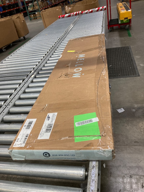 Photo 1 of **IT IS USED, IT IS MISSING PARTS AND IT IS NOT KNOWN IF IT WORKS AT 100%**Best Price Mattress 14" Metal Platform Bed Frame, Heavy-Duty Steel Slats, Black, Queen