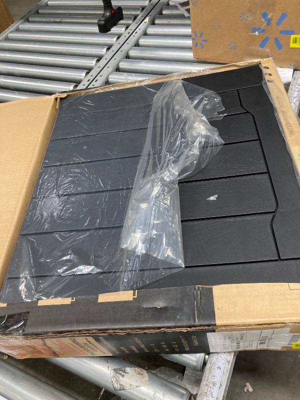 Photo 1 of **This unit is missing parts and it is not known if it works at 100%9***Homall 31 Gallon Outdoor Deck Box In Resin with Seat, Black
