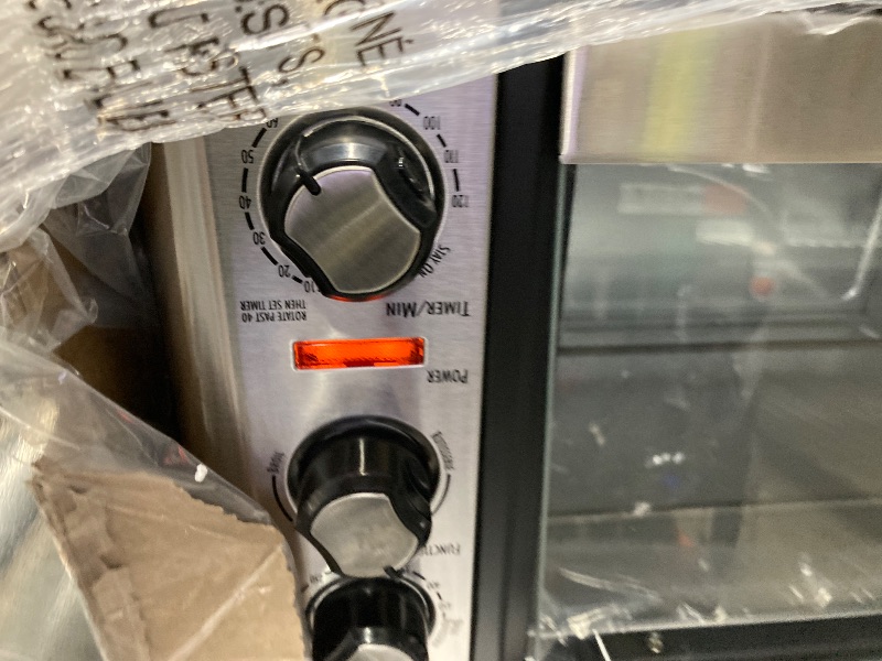 Photo 1 of **used missing parts**Hamilton Beach 31108 Electric Oven, Black