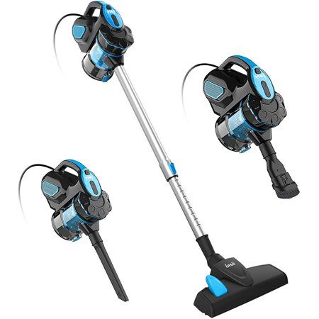 Photo 1 of **It is missing a part, it is used and it is not known if it works at 100%.**INSE Corded Stick Vacuum Cleaner 18Kpa Powerful Handheld Vacuum with 600W Motor 6-in-1 Lightweight Vacuum Cleaner for Home Carpet Hard
