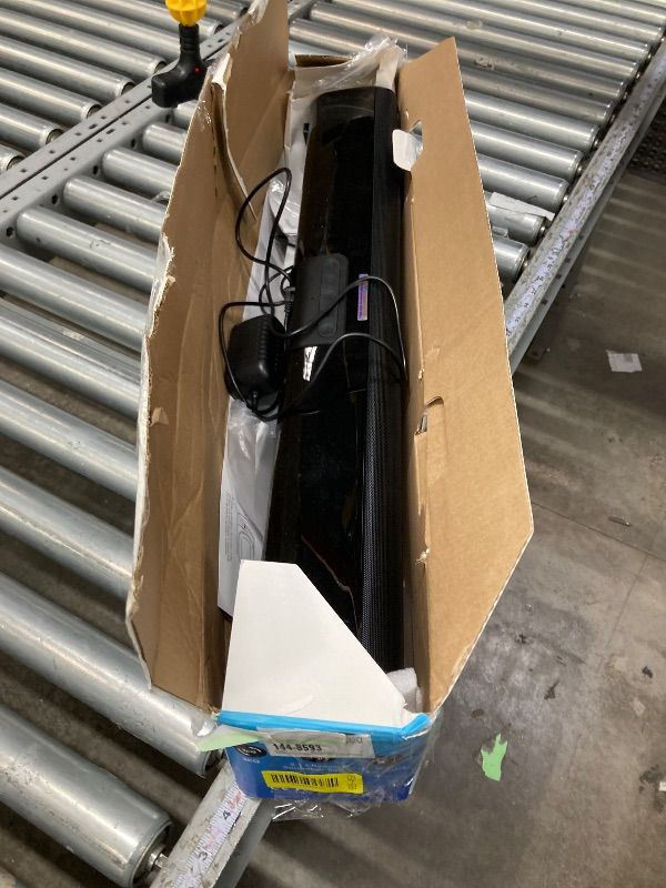 Photo 1 of **used missing parts**EAT00L S20L Sound Bars for TV, 3D Surround Sound System TV Sound Bar, 2.1 ch Home Theater Audio with Built-in Subwoofer,50W TV Speakers | HDMI ARC, Bluetooth, Optical, RCA, USB & AUX Wall Mountable