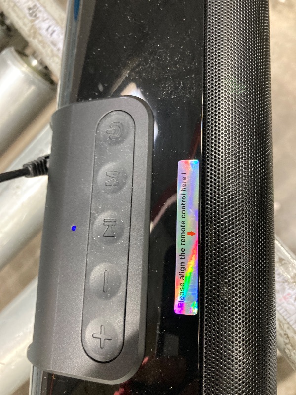 Photo 1 of **used missing parts**EAT00L S20L Sound Bars for TV, 3D Surround Sound System TV Sound Bar, 2.1 ch Home Theater Audio with Built-in Subwoofer,50W TV Speakers | HDMI ARC, Bluetooth, Optical, RCA, USB & AUX Wall Mountable