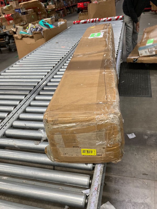 Photo 1 of ****It is used and is missing parts, so it is not known if it works 100%**Zimtown Bunk Bed Twin Over Twin,Kids Low Floor Bunk Bed with Guard Rails for Children Boys Girls Dormitory Bedroom,No Box Spring Needed,Pink