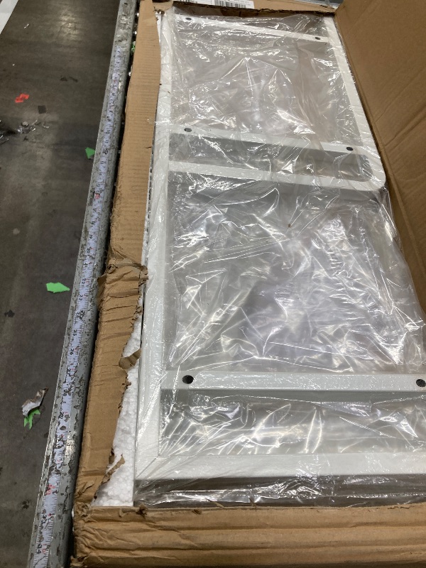 Photo 1 of ***It is used, it is missing parts, it is not known if it works 100%.****aboxoo Over The Toilet Storage Rack with 3-Tier Bathroom Shelves, Space Saver Toilet Shelf, Bathroom Storage Organizer with Hooks for Over Toilet Storage and Bathroom Shelf (White