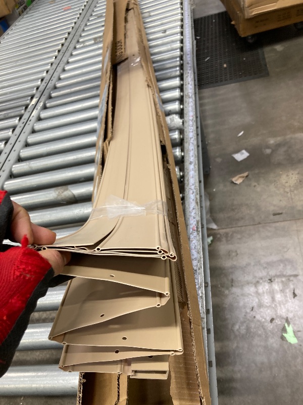 Photo 1 of **It is used, it is missing parts, it is not known if it works 100%.**Polaris  Smooth Solid Vinyl Soffit (Warm SandalwooLon