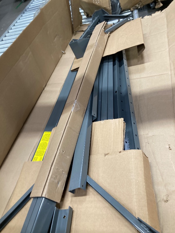 Photo 1 of *****It is used, it is missing parts, it is not known if it works 100%.***Akro-Mils 30016 Two Sided Steel Rail Hanging System Garage Organizer for Mounting AkroBin Storage Bins, (36-Inch W, 20-Inch D, 53-Inch H), Gray