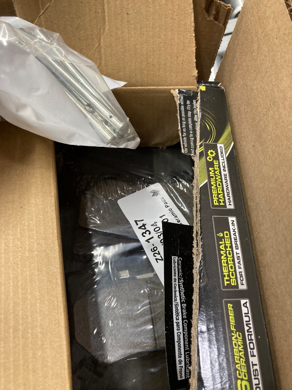 Photo 1 of ***It is used, it is missing parts, it is not known if it works 100%.**Power Stop KC4732-26 Rear Z26 Street Warrior Brake Kit Infiniti Nissan For INFINITI G37 2008-2013, INFINITI Q60 2014-2015, Nissan 370Z 2009-2019 [Model Specific]