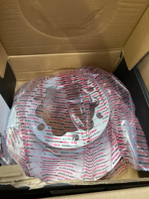 Photo 1 of ****It is used, it is missing parts, it is not known if it works 100%.***Power Stop Rear CRK8431 Geomet Coated Brake Rotor and Pad Brake Kit