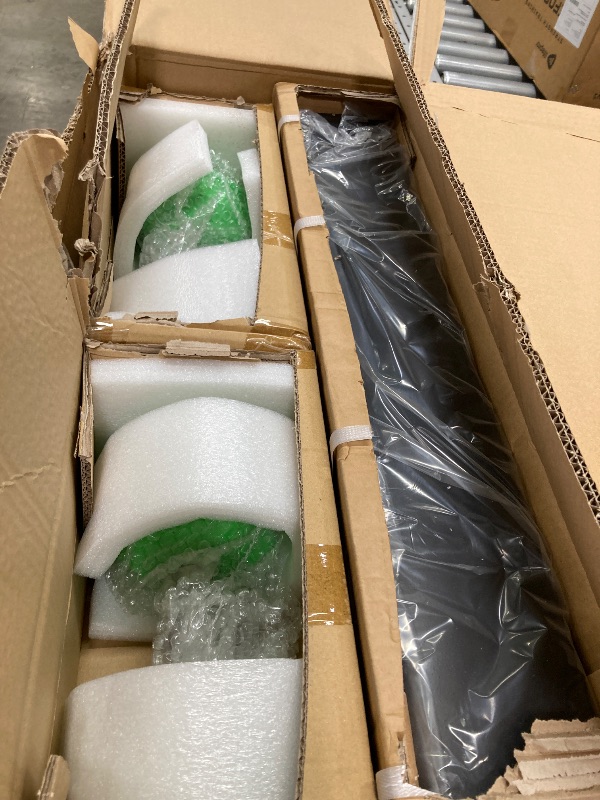 Photo 1 of ***IT IS USED, IT IS MISSING PARTS AND IT IS NOT KNOWN IF IT WORKS AT 100%***Fitvids Rubber Encased Hex Dumbbell with A-Frame Rack, 25LB Pair, Colored, Multiple