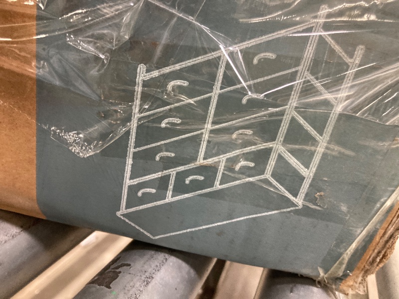 Photo 1 of ***IT IS USED, IT IS MISSING PARTS, IT IS BROKEN IN ONE PART OF THE PART AND IT IS NOT KNOWN IF IT WORKS 100%****CCONCETTA 8-Drawer Fabric Dresser Storage Chest for Bedroom, Closet, Entryway, Storage Furniture for Adults, Gray
