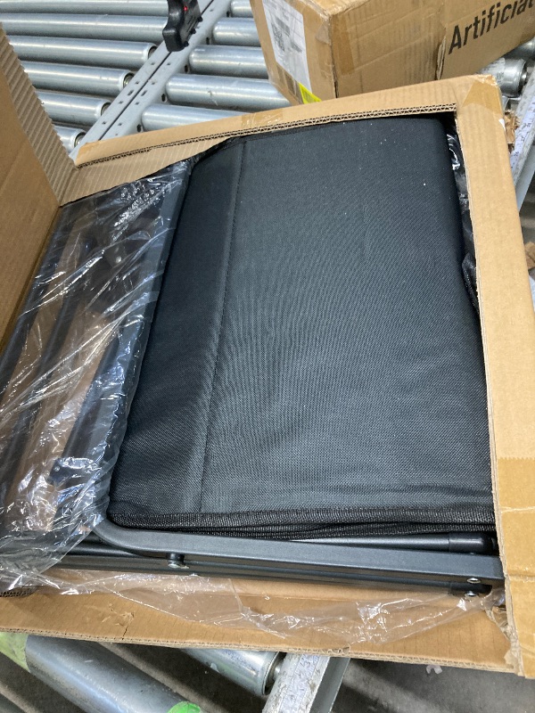 Photo 1 of ***IT IS USED, IT IS MISSING PARTS. IT IS KNOWN IF IT WORKS AT 100%**GVDV Collapsible Wagon Cart, Portable Utility Wagon for Camping, Beach, Picnic, Shopping, Sports, and Grocery Transport, Black