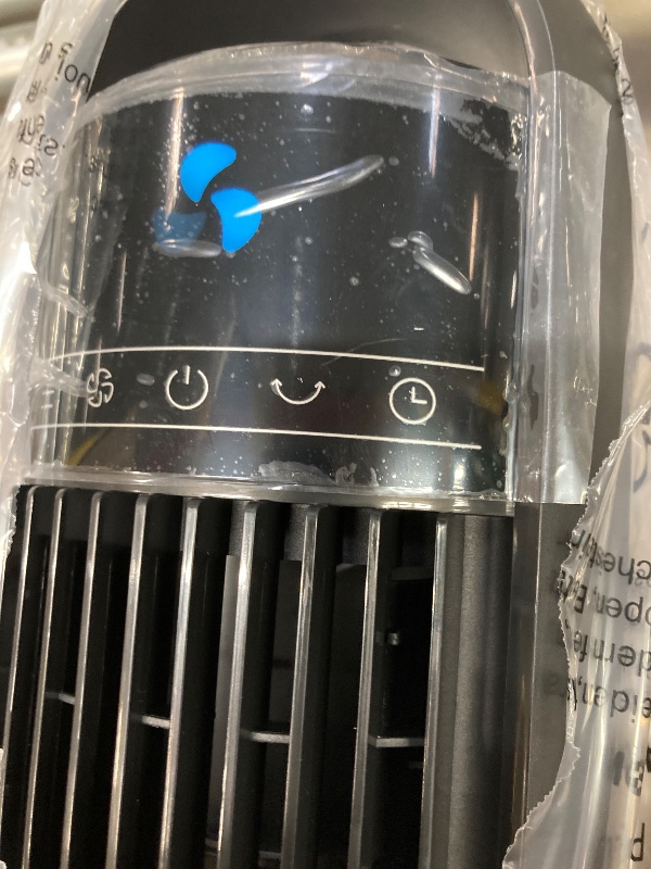 Photo 1 of **used**Dreo Tower Fans for Home, 32" Standing Floor Fan, 26 ft/s Bladeless Fan with Remote, 90° Oscillating, 3 Modes, 3 Speeds, LED Display, 8H Timer, Quiet Room Fan