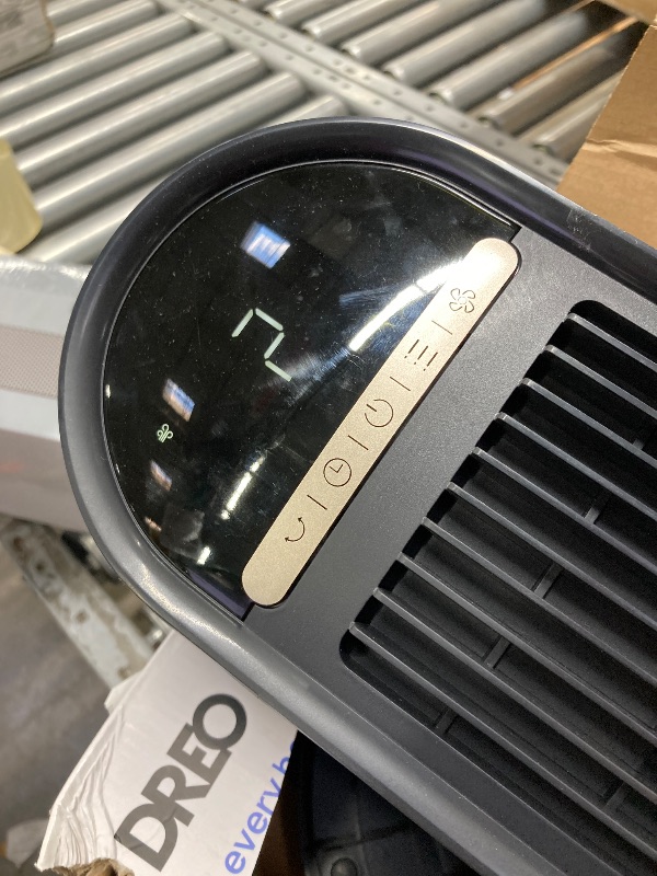Photo 1 of **used***Dreo Tower Fans for Home, 36" Standing Floor Fan with Remote, 90° Oscillating Fan, 24 ft/s High Velocity, LED Display, 4 Speeds, 4 Modes, 8H Timer, Quiet Bedroom Fan