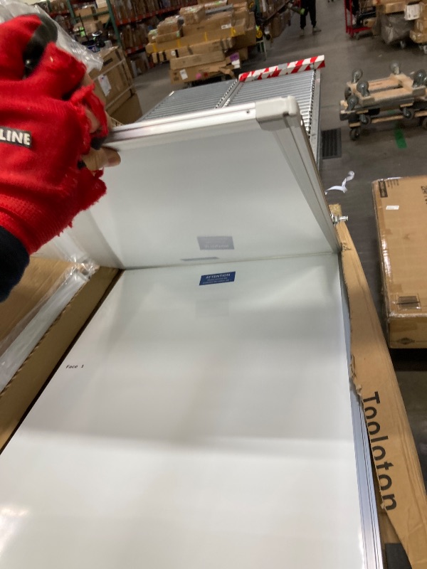 Photo 1 of **USED MISSING PARTS**Tooloton Large Rolling Whiteboard on Wheels 48 X 36 Inches with Stand 4 X 3 Magnetic Dry Erase Board Easel