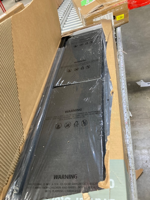 Photo 1 of ***THIS IS A USED FSLTSN PART AND IT IS NOT KNOWN IF IT WORKS AT 100%***JOINSUN 9 Drawers Dresser, Storage Organizer Units for Clothing, Closet, Fabric Bins, Wood Top, Steel Frame, Lightweight, Black