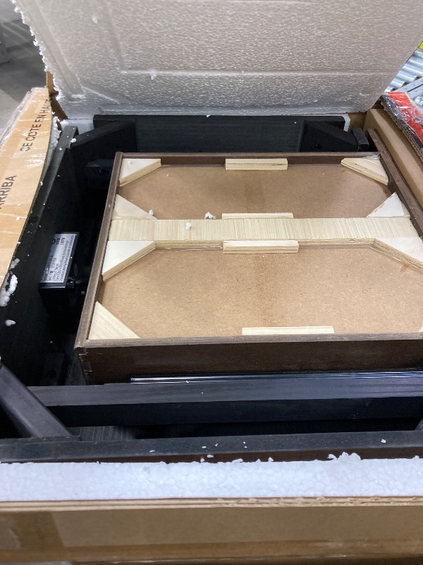 Photo 1 of ****It is used, it is missing a piece and it is not known if it works at 100%.****Signature Design by Ashley Baldridge Printer Stand Rustic Brown