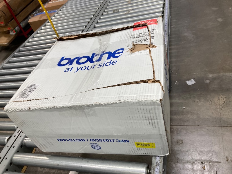 Photo 1 of **Brother MFC-J1010DW Wireless Color Inkjet All-in-One Printer with Mobile Device and It is missing parts like the connection cable, it is used and I don't know if it works 100%.**Duplex Printing, Refresh Subscription and Amazon Dash Replenishment Ready (