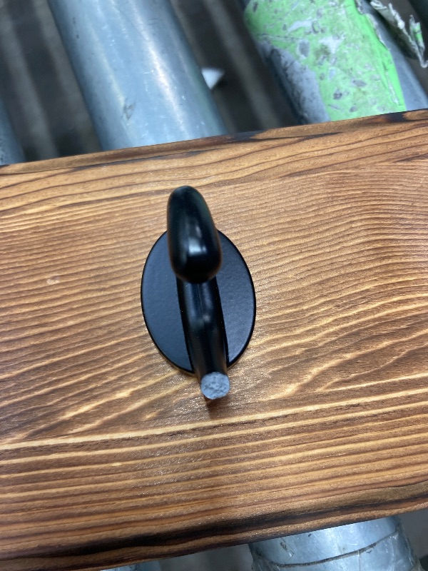 Photo 1 of ***Used, missing parts and has a broken part, so it is not known if it worked 100%.
***SKOLOO Farmhouse Style Wall Mounted Coat Rack, 38.6'' Pine Solid Wood Coat Hook Hanger - 10 Hooks for Hanging Clothes Robes Towels Coats