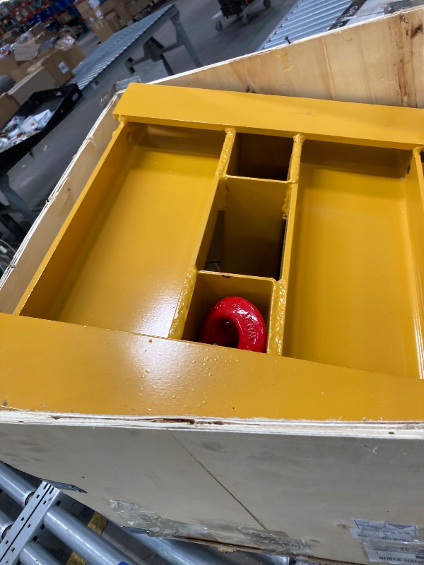 Photo 1 of ***It is used, it is missing a part and it is not known if it works 100%.***Adjustable Forklift Jib Boom Crane, 6000 LBS Forklift Mobile Crane Manual Telescopes,Flexible Adjustment Holes, Ideal for Warehouse, Factories, Construction