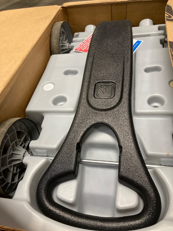 Photo 1 of **IT IS USED, IT IS MISSING PARTS AND IT IS NOT KNOWN IF IT WORKS AT 100%***Step2 Whisper Ride Cruiser Kids Push Car, Ride On Toy, Stroller Substitute, Includes Seat Belt & Horn, Made of Durable Plastic, Max Weight 50 lbs., For Toddlers 1.5-4 Years Old, G