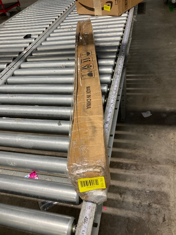 Photo 1 of ***It is used, missing a part, and it is not known if it works 100%.***Tension Curtain Rod by EZFurni,42-123 Inches,Heavy Duty Tension Rods for Windows, No Drilling Adjustable Curtain Rod for Patio, Hold Up Blackout Curtains and Non Slip, White