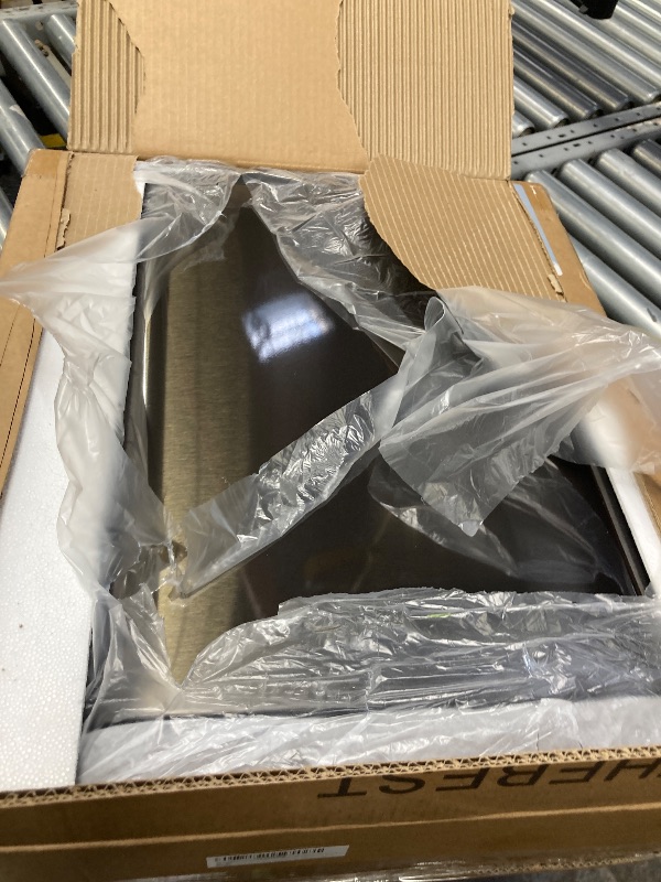 Photo 1 of **HAS COUPLE SMALL DENTS-SEE PICS**BETHEBEST 15 Liter/4 Gallon Stainless Steel Trash Can With Soft Close Lid, Removable Wastebasket, Rectangular for Bathroom, Kitchen, Office (Titanium Black)