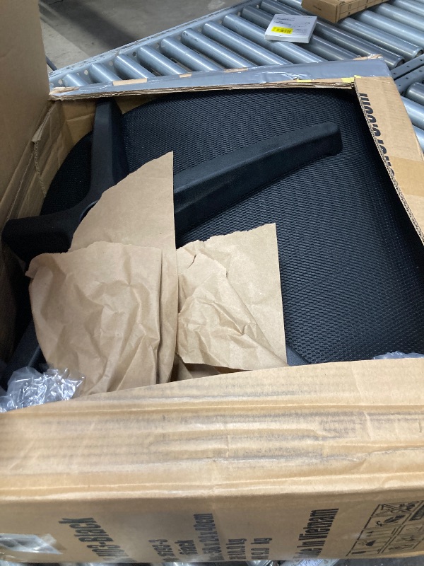 Photo 1 of **It is missing a part, is used, and it is not 100% certain.***FDW Ergonomic Office Chair Home Desk Chair Task Mesh Computer Chair Gaming with Back Lumbar Support Armrest Modern Swivel Modern Adjustable Rolling Executive Mesh Chair for Women Men (Black)