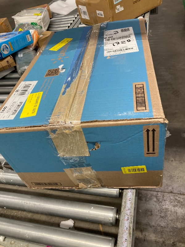 Photo 1 of **It is missing a part, is used, and it is not 100% certain.***NeatiEase 4 Pcs Garage Door Windows, Replacement Vinyl Windows Inserts Kit with UV Resistant Resin Glass for Exterior Garage Doors (Cross Design)