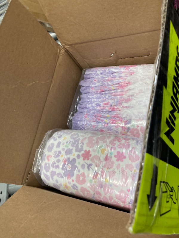 Photo 1 of ***used missing parts **Ninjamas Girls Bedwetting Nighttime Underwear, Size L (64-95+ lbs), 34 Count, Overnight Protection, Ultra Absorbent, Hypoallergenic