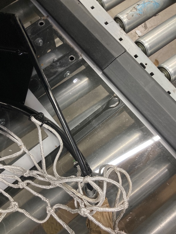 Photo 1 of ***MAJOR DAMAGE**MaxKare 44In Basketball Hoop 6.5 ft to 10 ft Height Adjustable Portable Basketball Goal System with Quick Adjustment for Full Range of Players indoor outdoor Use