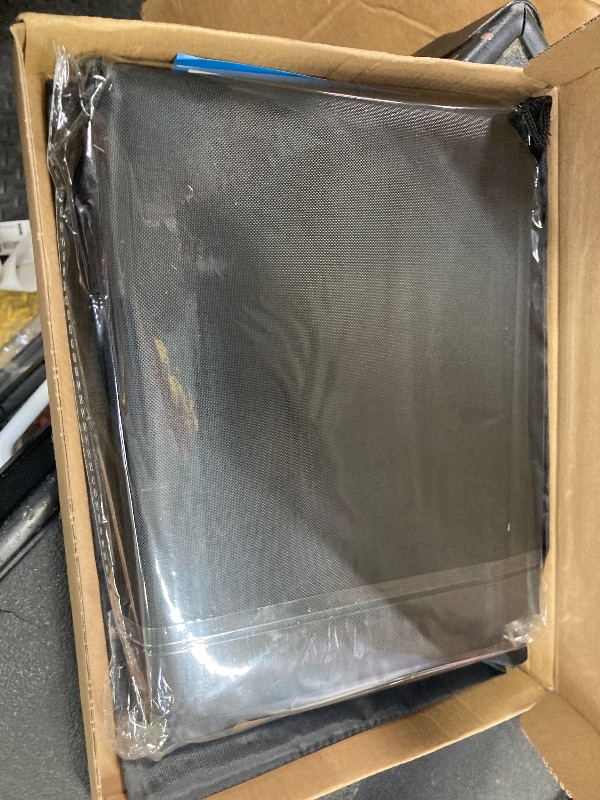 Photo 1 of 100% Blackout Blind Magnetic Window Cover 118 x 57Inch,No Drill,Cut Any Size/Shape,Portable Black Out Shades Curtains for Nursery Bedroom,Rv,Media Room with Magnetic Closure