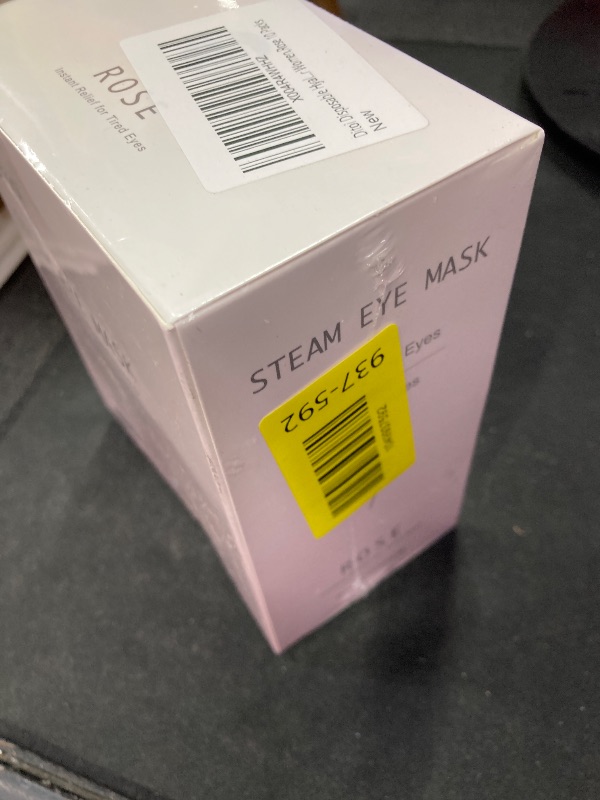 Photo 1 of **FACTORY SEAL**
Ditoi Steam Eye Mask, Heated Eye Mask for Sleep,Warm Compress with Hyaluronic Acid,Moist Heat for Dry Eye Relief,Spa,Stye Eye Treatment,Travel Essentials & Relaxation Gifts,Rose 10 Packs