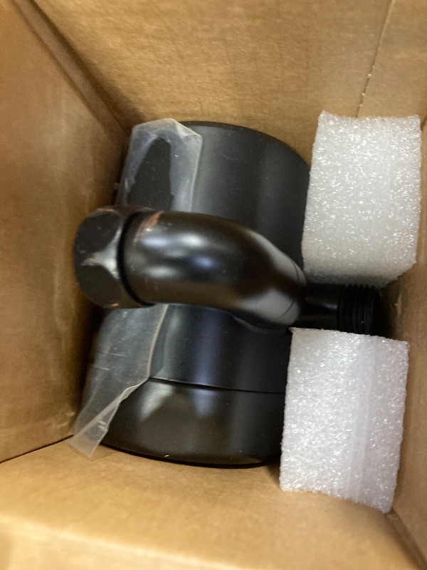 Photo 1 of Delta Faucet Clarifi Premium Shower Filter Attachment with Filter, Hard Water Shower Filter, Shower Head Filter, Matte Black 5SF100-BL