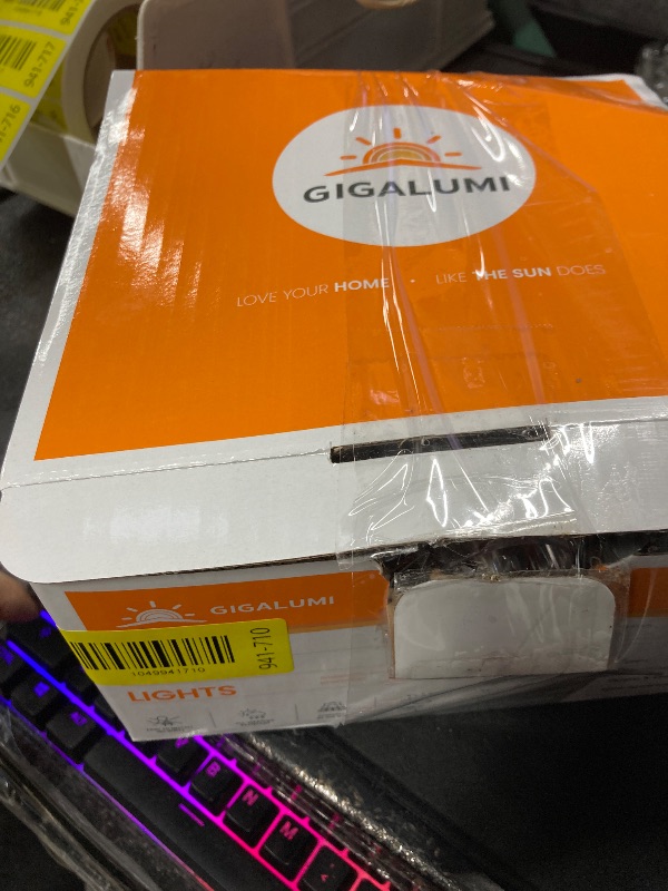 Photo 1 of ***(MISSING PARTS -INCOMPLETE -SELLING AS IS)***
GIGALUMI Solar Lights Outdoor Waterproof, Stainless Steel LED Solar Garden Lights for Patio, Lawn, Yard and Landscape, Cold White