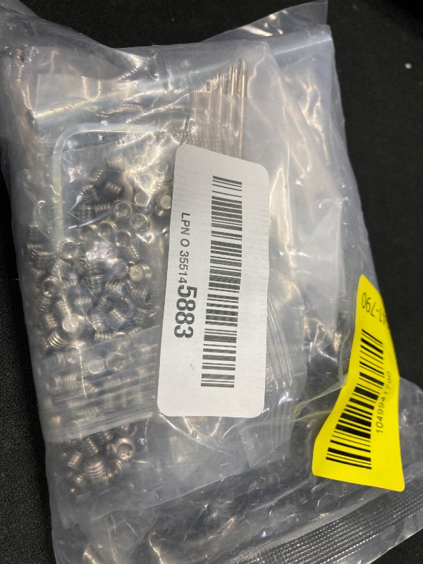 Photo 1 of [Patent] Muzata 20 Pairs 1/8" Black Swageless Invisible Cable Railing Kit Hardware Swageless Fittings Tensioner and Terminal Hidden for 2"x2" Metal Post T316 Stainless Steel Cable Railing System CB05