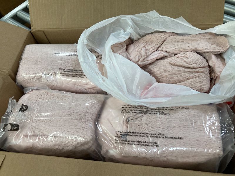 Photo 1 of ***1 PACKAGE IS OPENED***Depend Fresh Protection Adult Diapers, Incontinence & Postpartum Bladder Leak Underwear for Women, Disposable, Maximum, Large, Blush, 72 Count (2 Packs of 36), Packaging May Vary***1 PACKAGE IS OPENED***